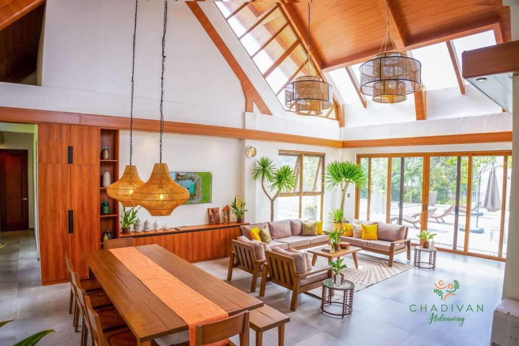 Group accommodation space at Chadivan Hideaway